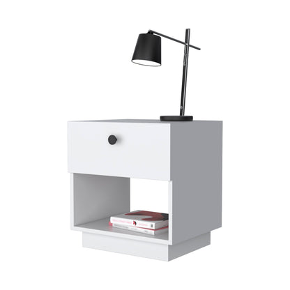 Sumter White Dresser with Storage Shelf - 19.69"W for Bedroom