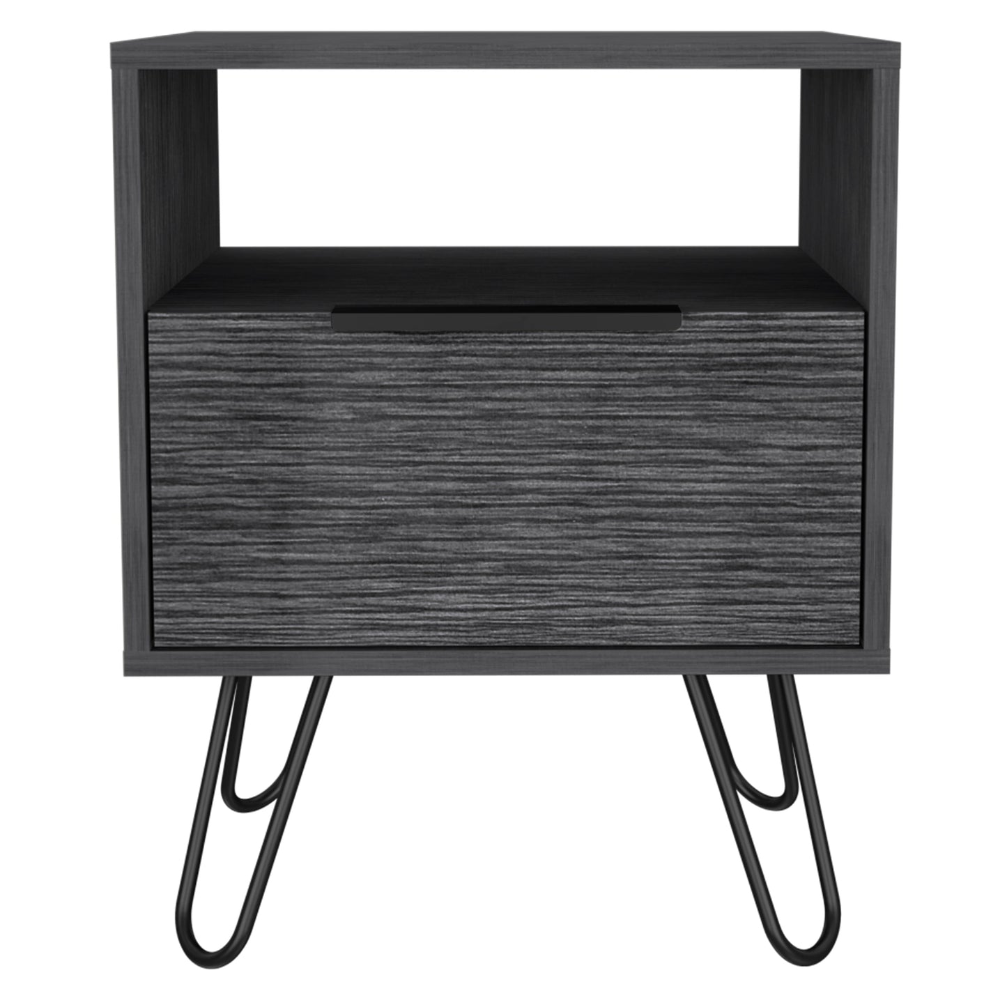 Vienna Nightstand - Beige Engineered Wood Storage
