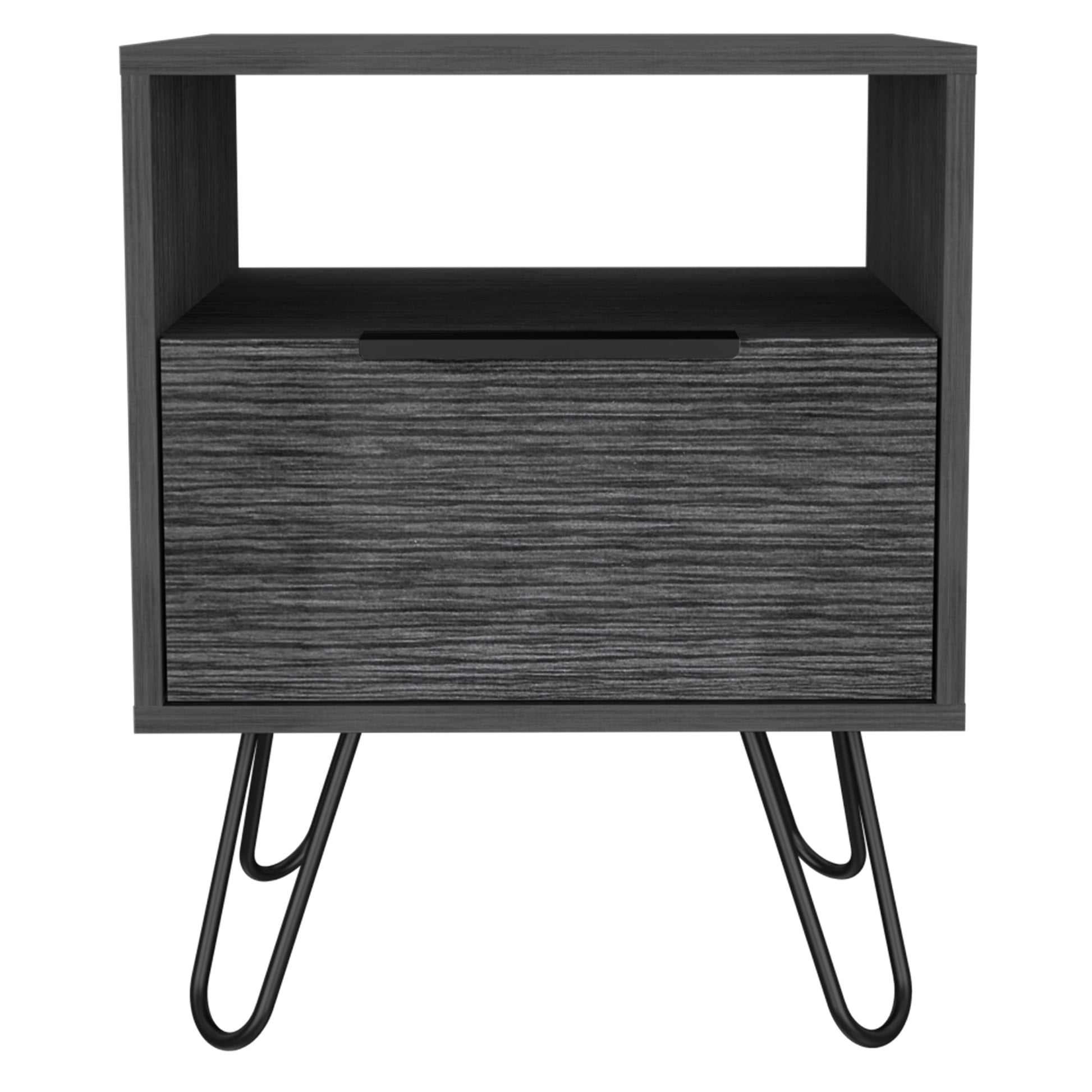 Vienna Nightstand - Beige Engineered Wood Storage