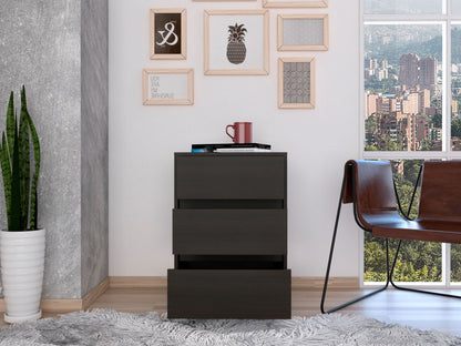 White Mobile File Cabinet with 3 Drawers for Office Storage for Bedroom