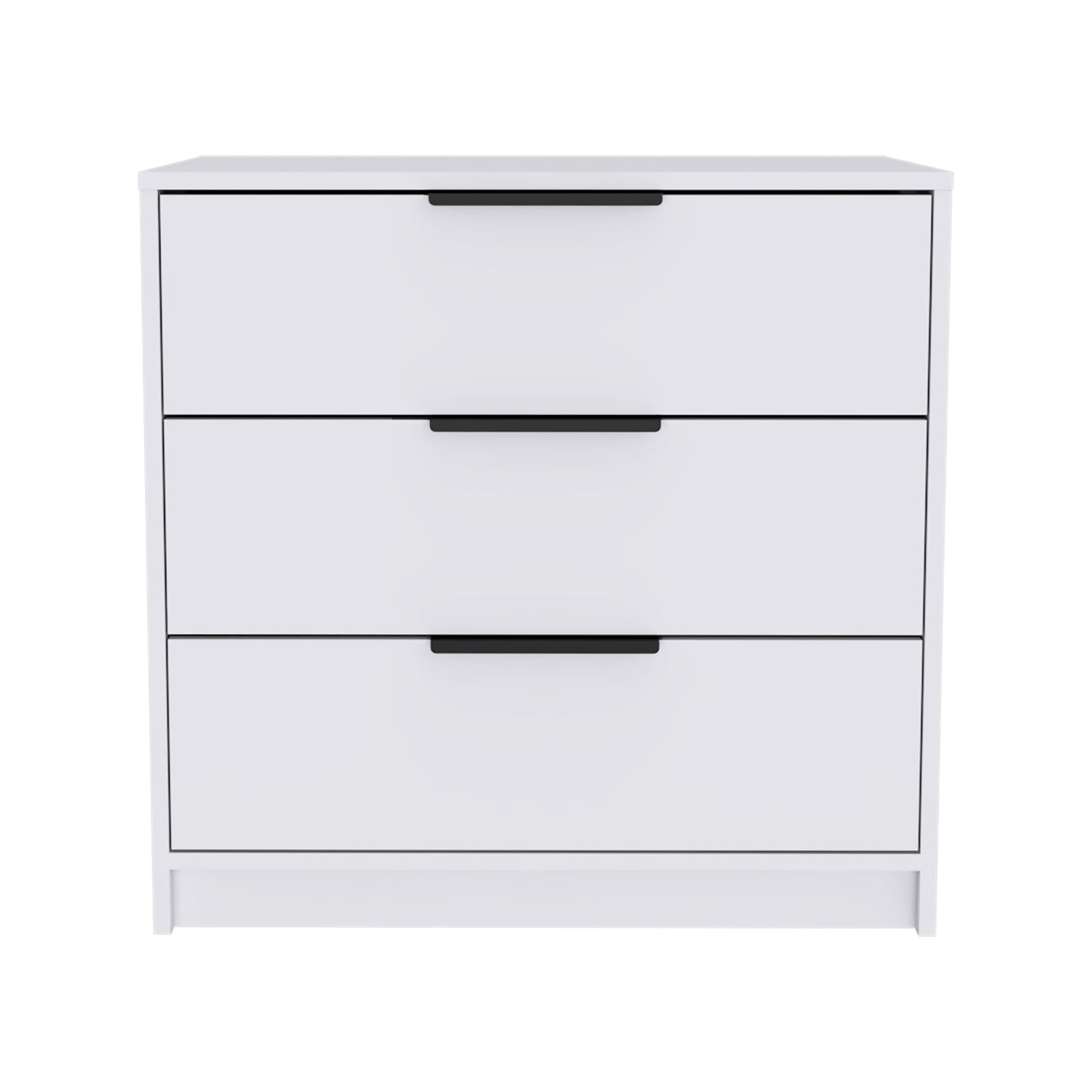 Washington Three Drawer Dresser - White Bedroom Storage