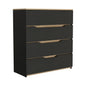 Multicolor California Drawer Dresser - Four Spacious Drawers
