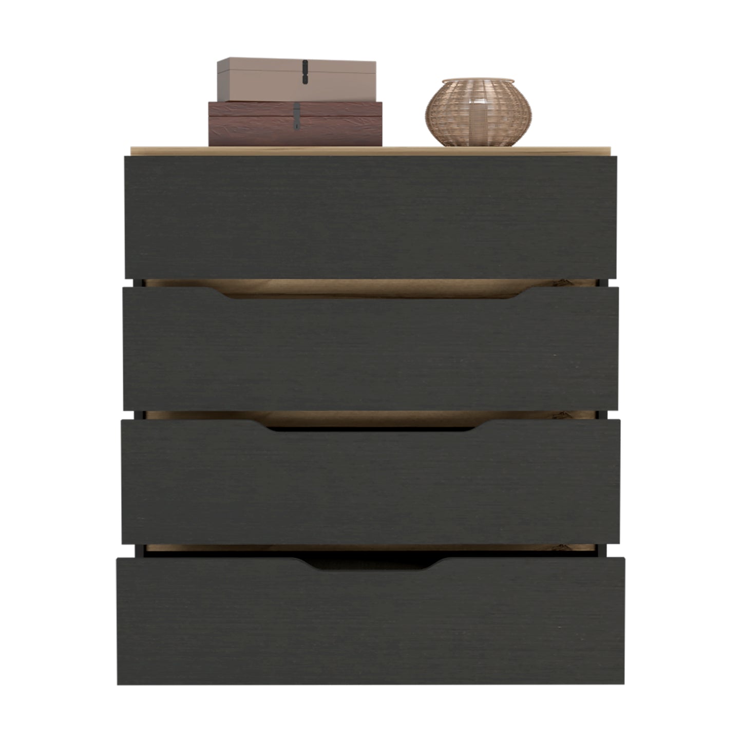Multicolor California Drawer Dresser - Four Spacious Drawers