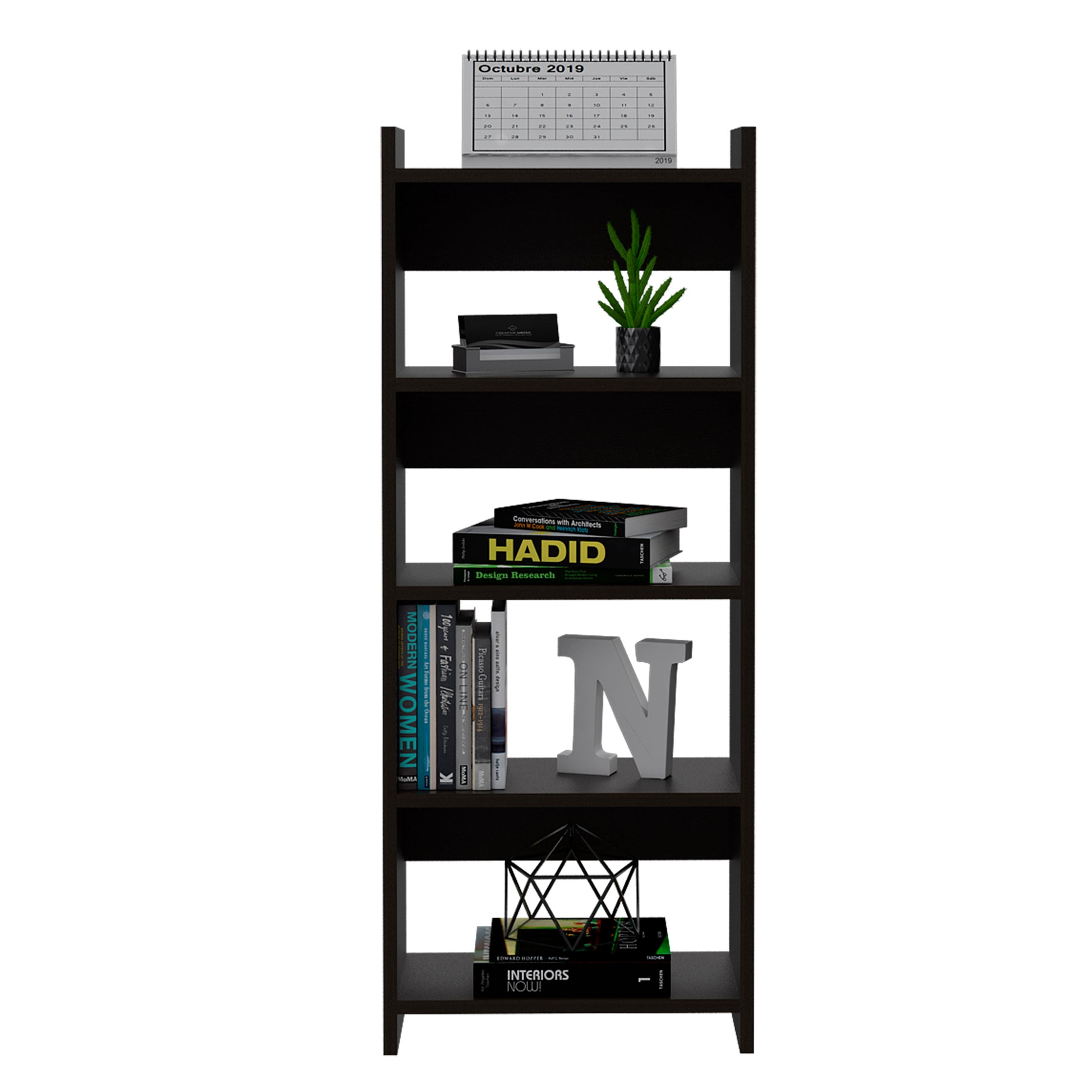 Black Computer Desk with Lockable Drawer - Office Table