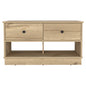 Tulip Storage Bench - Beige Engineered Wood