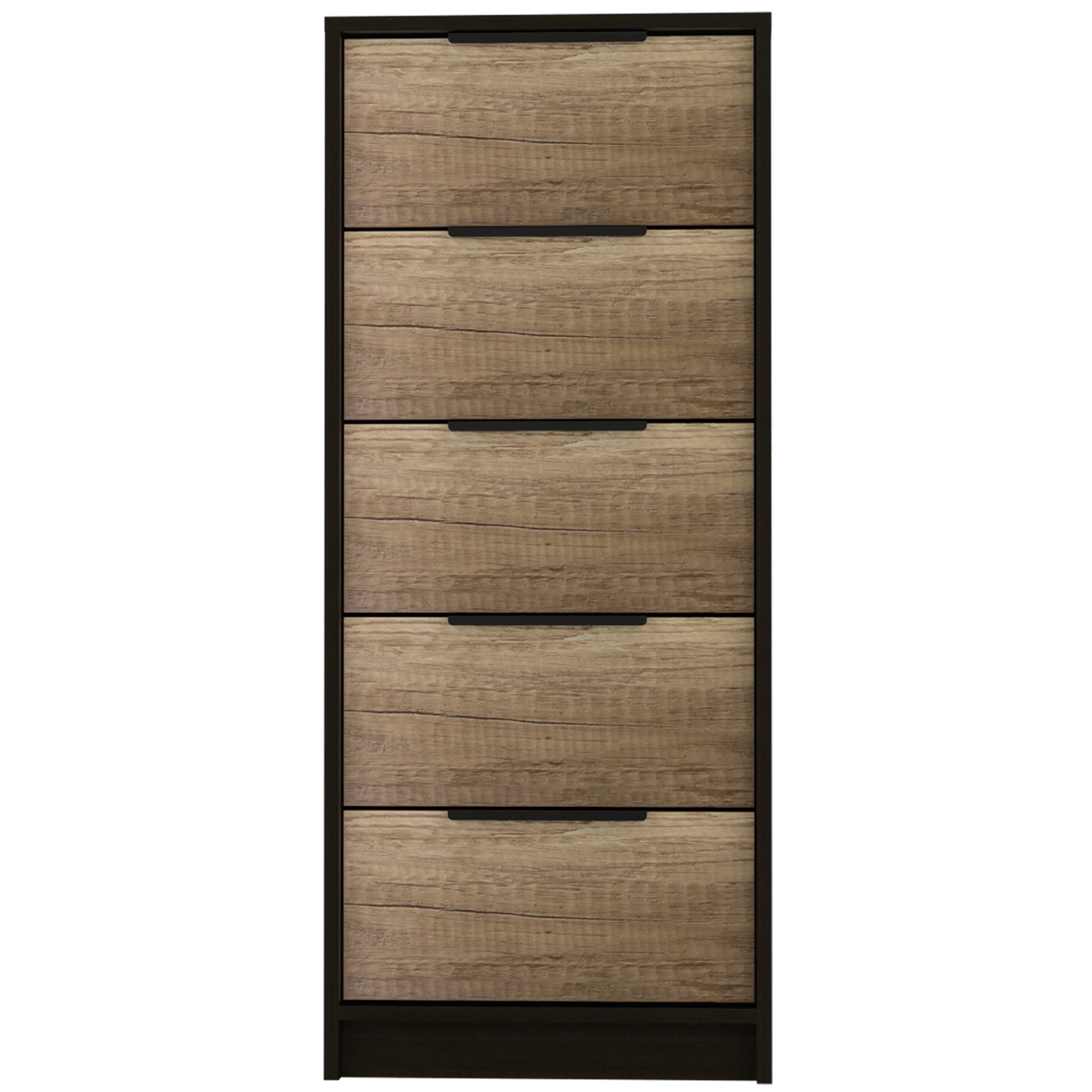 Multicolor Five Drawer Dresser - Bedroom Storage