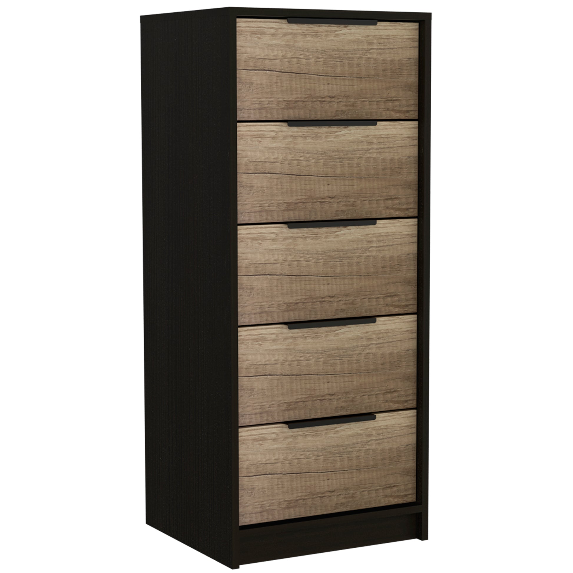 Multicolor Five Drawer Dresser - Bedroom Storage