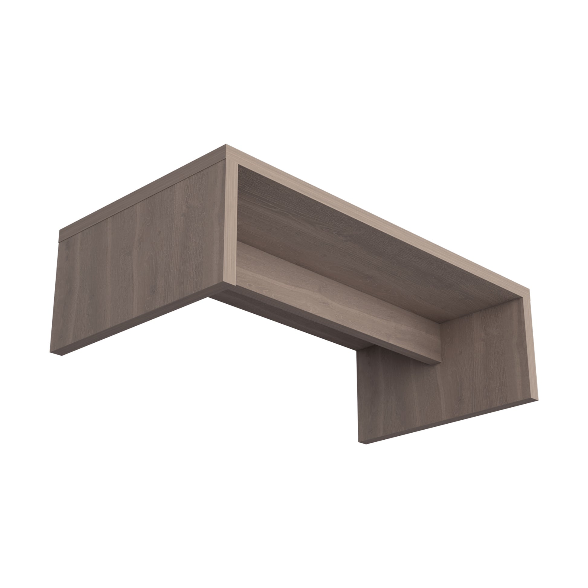 White Oak Monitor Stand - Adjustable Desk Riser
