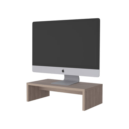 White Oak Monitor Stand - Adjustable Desk Riser