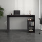 Star Office Desk with Storage and Minimalist Design, Wenge