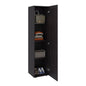 Deftones Storage Cabinet with 4 Shelves for Clothes and Accessories, Modern Design, Wenge
