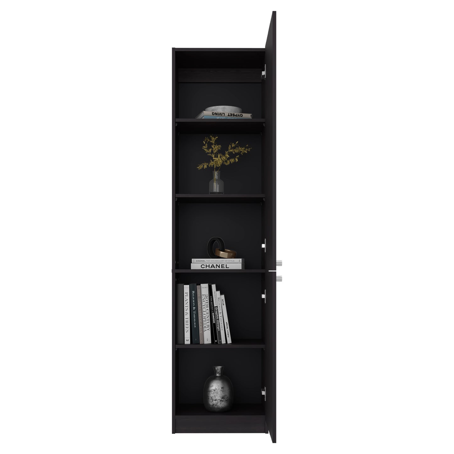 Wenge Storage Cabinet - 71.1" Dresser with Melamine Filler for Bedroom