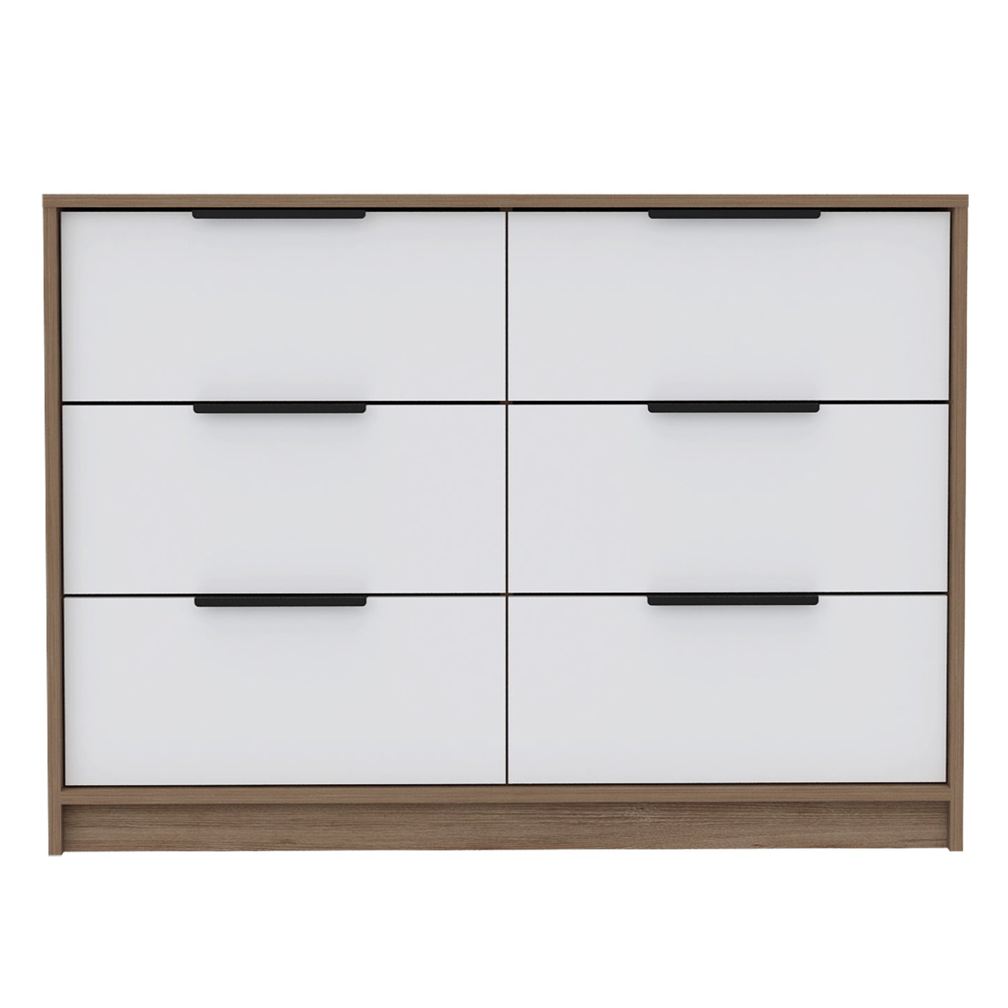 Marion Slide & Pull Dresser - 4 Drawers, Multicolor Particle Board