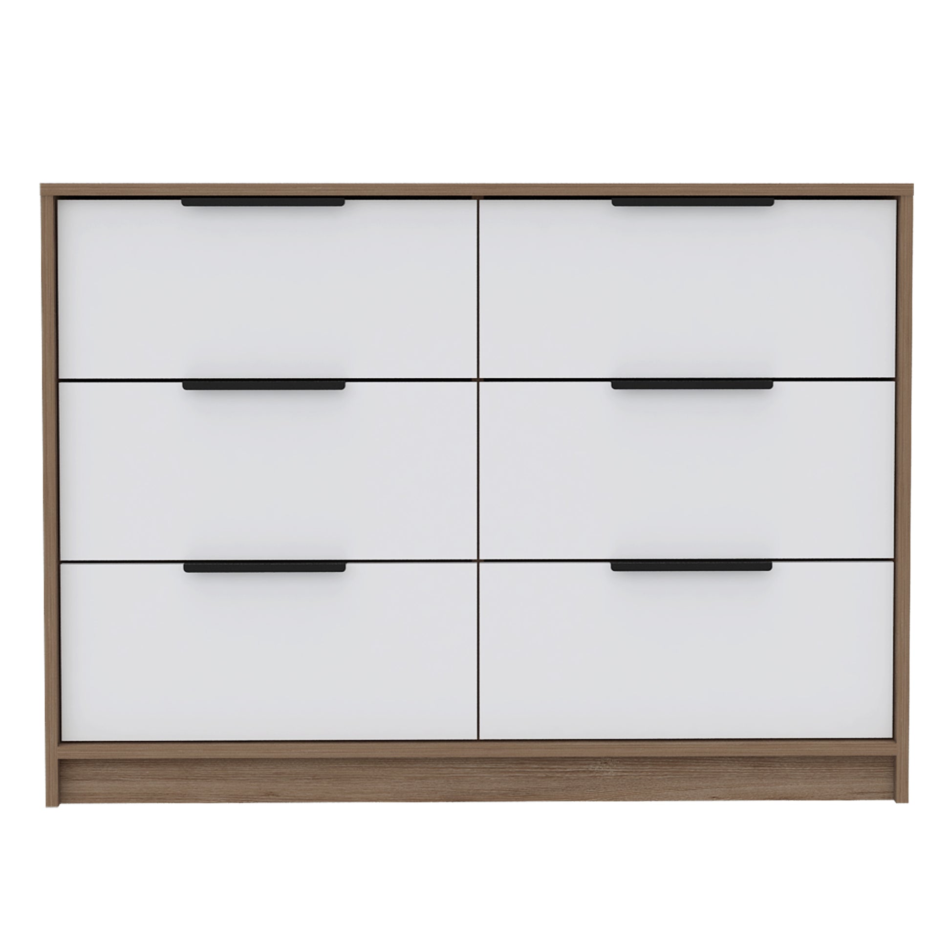 Marion Slide & Pull Dresser - 4 Drawers, Multicolor Particle Board