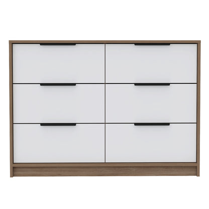 Marion Slide & Pull Dresser - 4 Drawers, Multicolor Particle Board