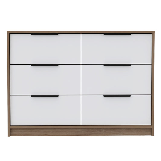 Marion Slide & Pull Dresser - 4 Drawers, Multicolor Particle Board