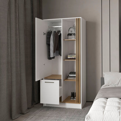 Multicolor Modern Wardrobe Organizer - 70.8" Storage