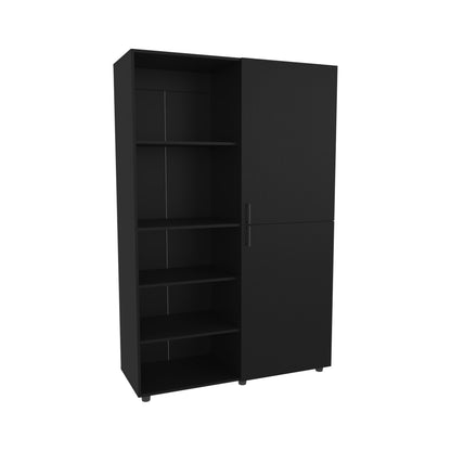 Wenge 2-Door Bedroom Dresser - 72" Wide