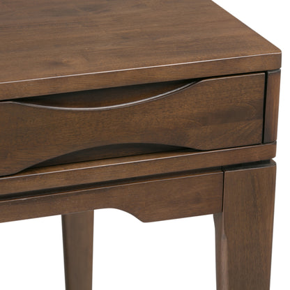 Dark Brown Wood Desk - 60" Workspace Table