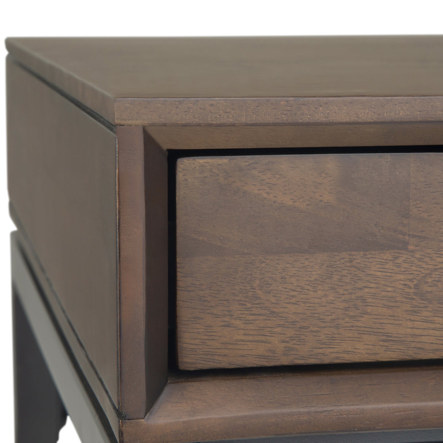 Dark Brown Wood Desk - 60" Workspace Table