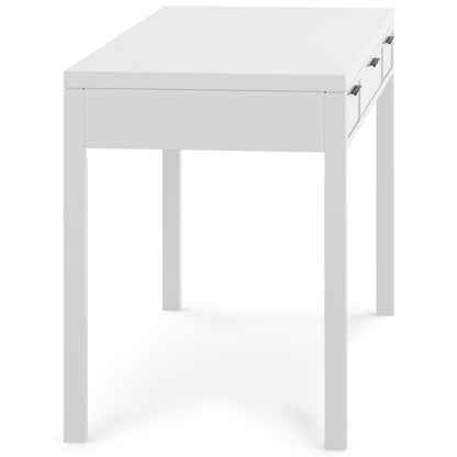 White Wood Desk - 60" Wide Home Office Desk