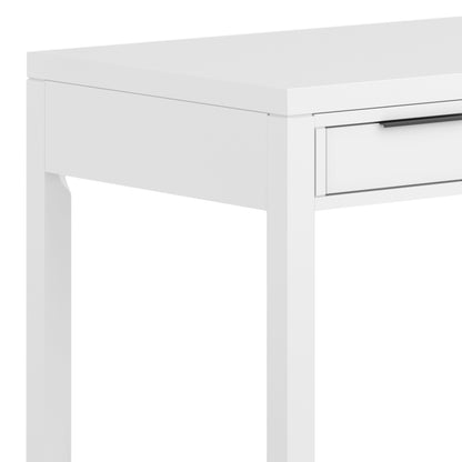 White Wood Desk - 60" Wide Home Office Desk