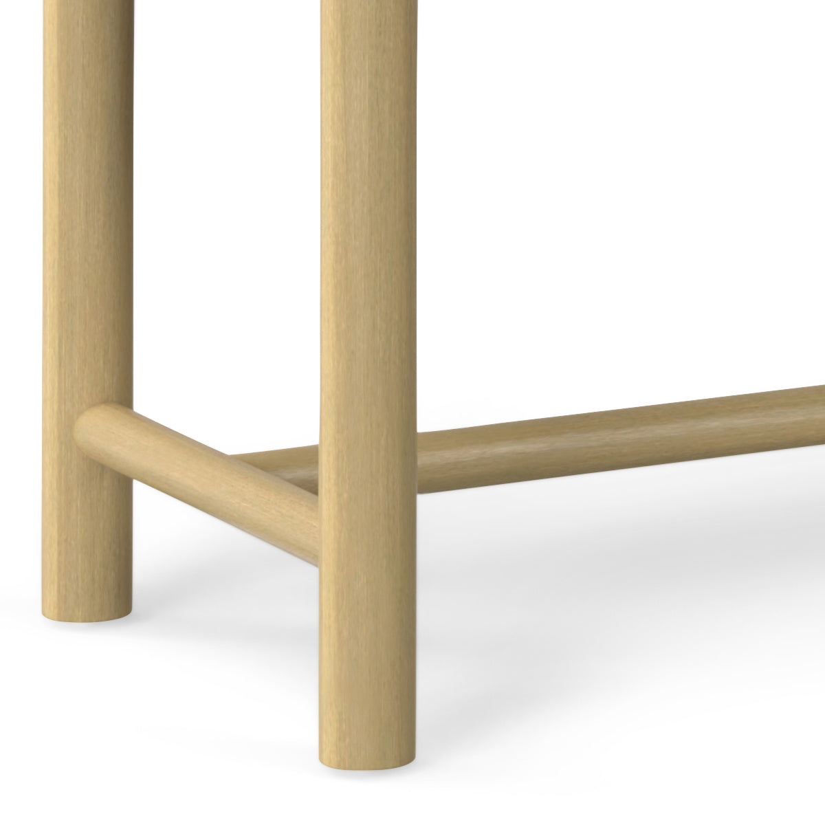 Gray Acacia Wood Bench - 46" Outdoor Indoor Seat