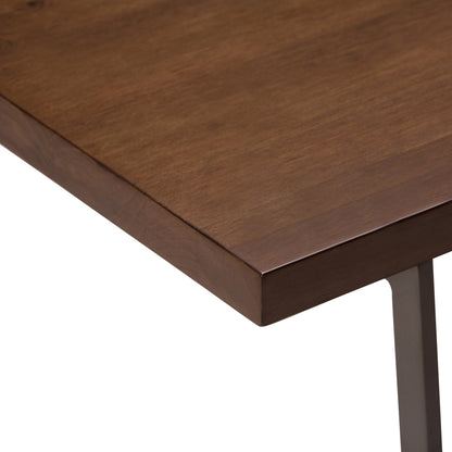 Ryder Desk - Dark Brown Wood Office Desk