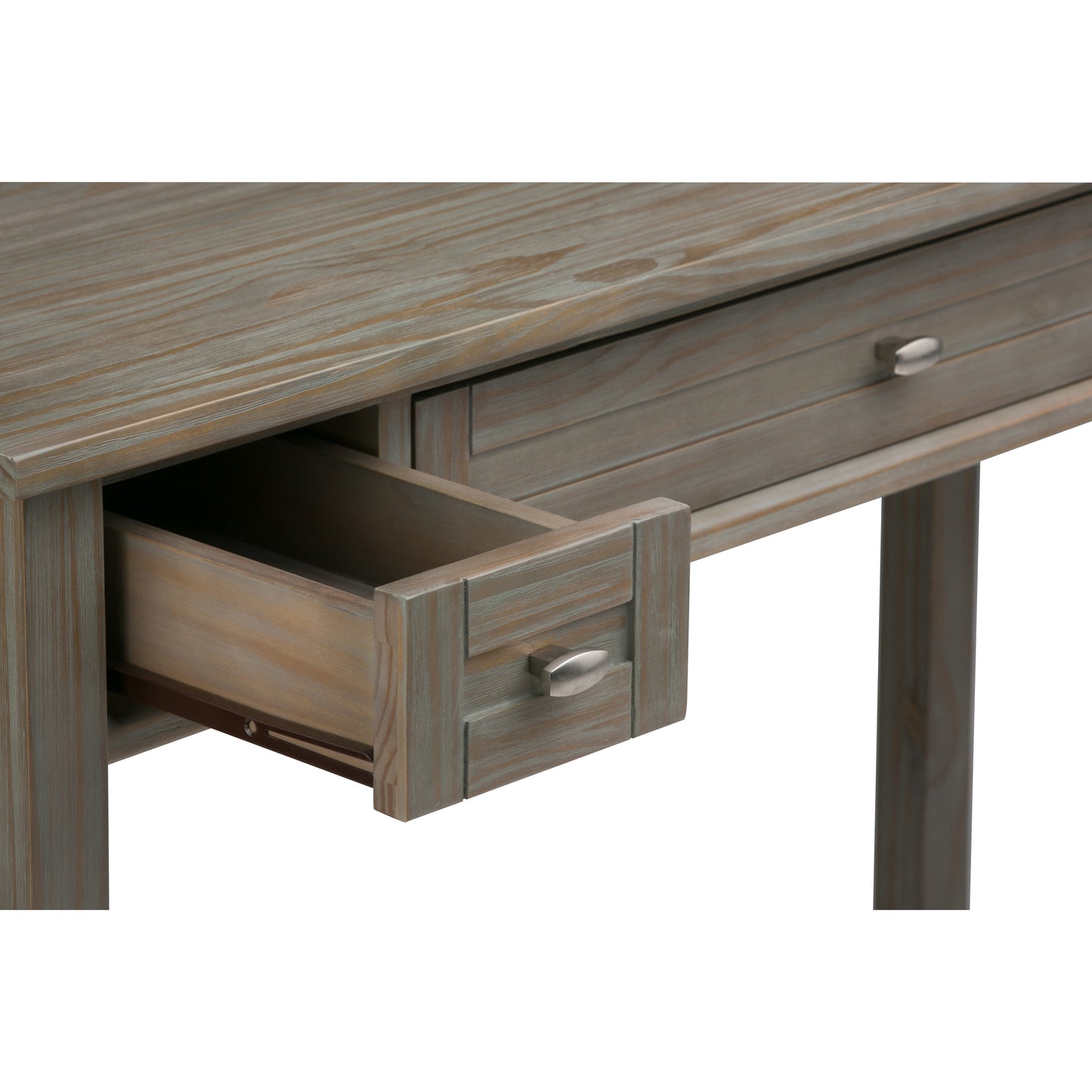 Light Brown Wood Desk - 20" x 48" Workspace for Home Office
