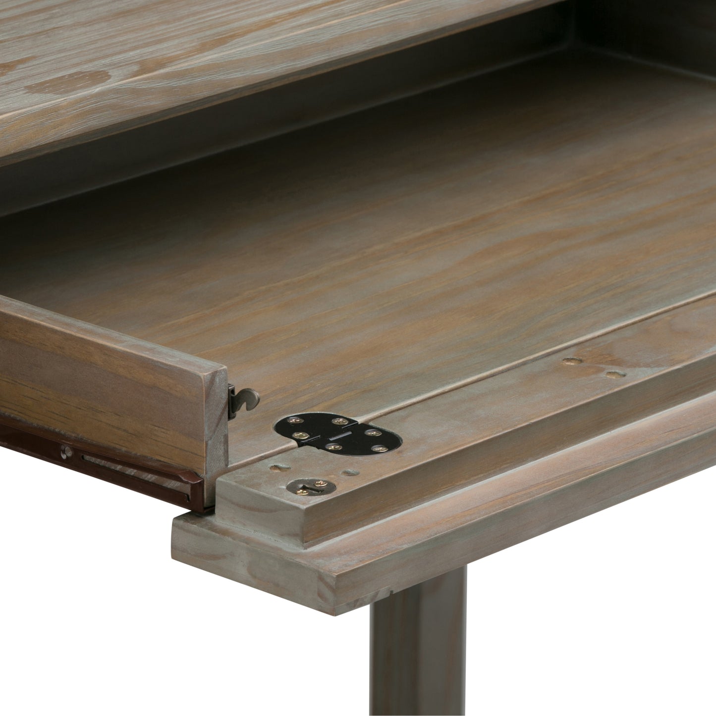 Light Brown Wood Desk - 20" x 48" Workspace for Home Office