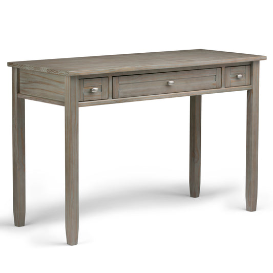 Warm Shaker - Desk - Distressed Grey
