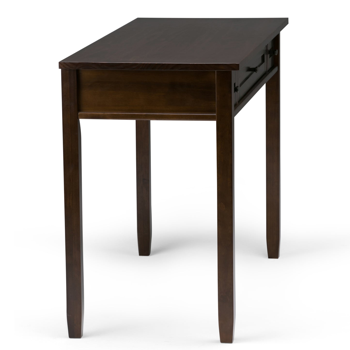 Dark Brown Wood Desk - 20" x 48" Workspace for Home Office