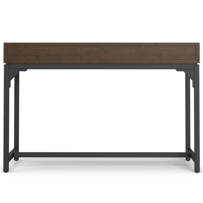 Banting Mid Century Small Desk - Walnut Brown Home Office Storage