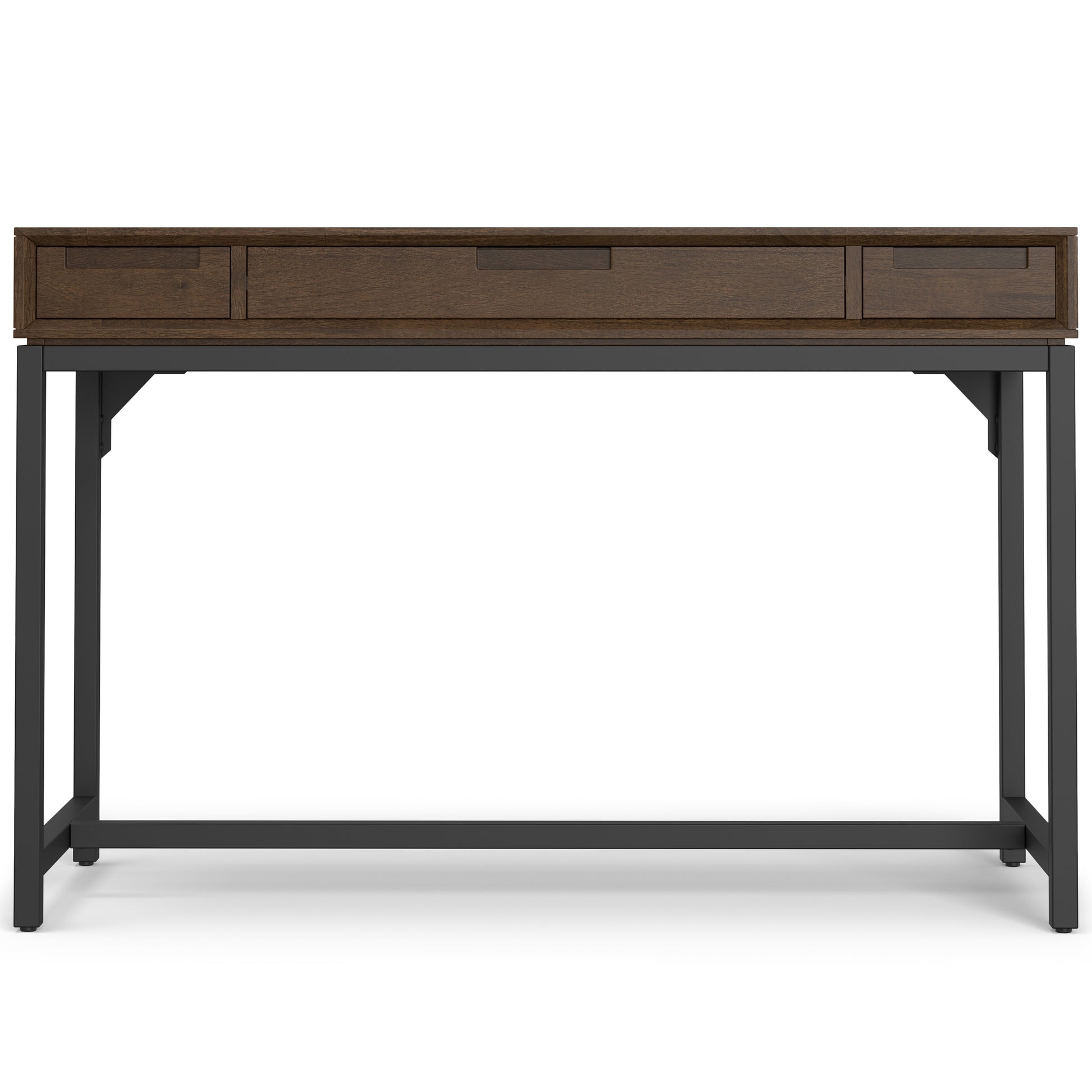 Banting Mid Century Small Desk - Walnut Brown Home Office Storage