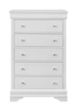 SHAKER CROCODILE METALLIC WHITE CHEST