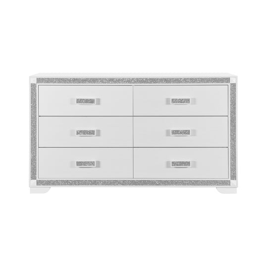 Soulmarie White Dresser