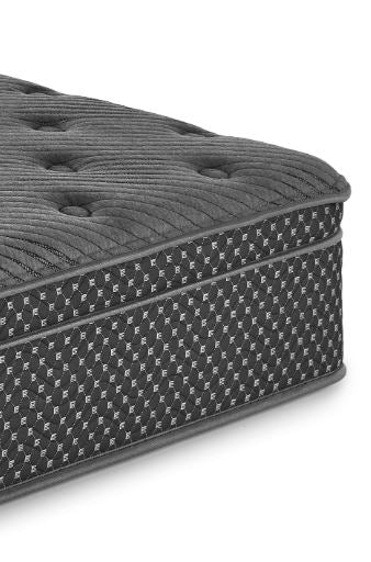 13" Quilted Eurotop Hybrid Full Mattress - Gray for Bedroom