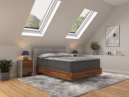 13" Quilted Eurotop Hybrid Full Mattress, Plush