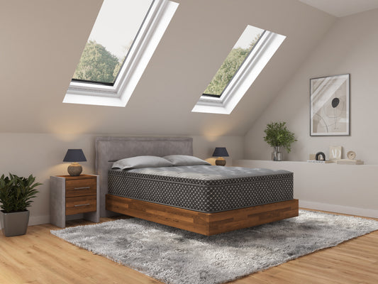13" Quilted Eurotop Hybrid Full Mattress, Plush