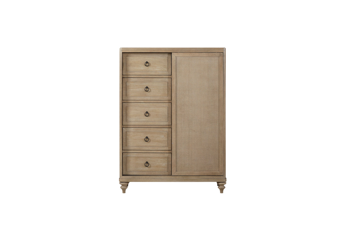 5 Drawer Door Chest Sand Finish
