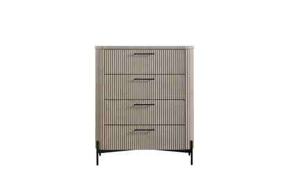 4 Drawer Chest - Taupe