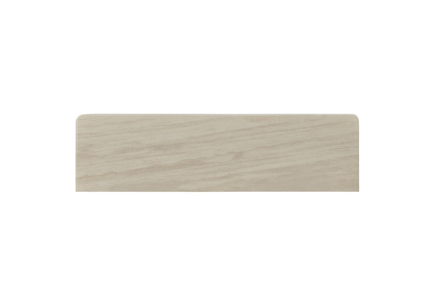 6-Drawer Beige Wood Dresser with Rope Fronts - 66.5" W