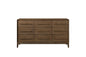 9-Drawer Dresser - Latte