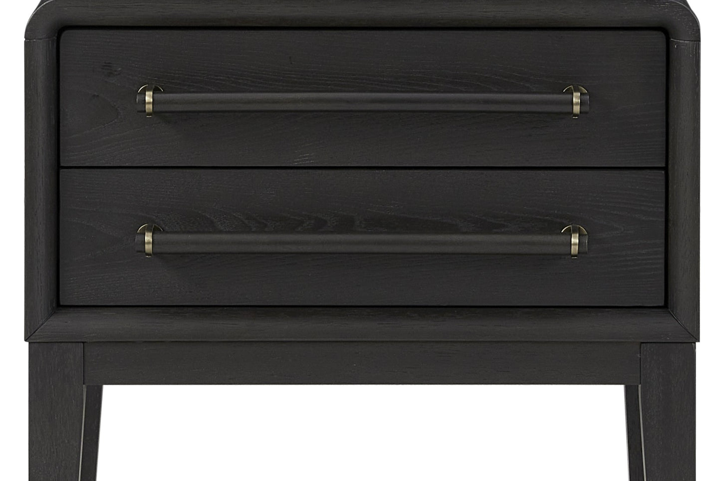 Small Nightstand - Peppercorn Finish | Solid Wood MDF