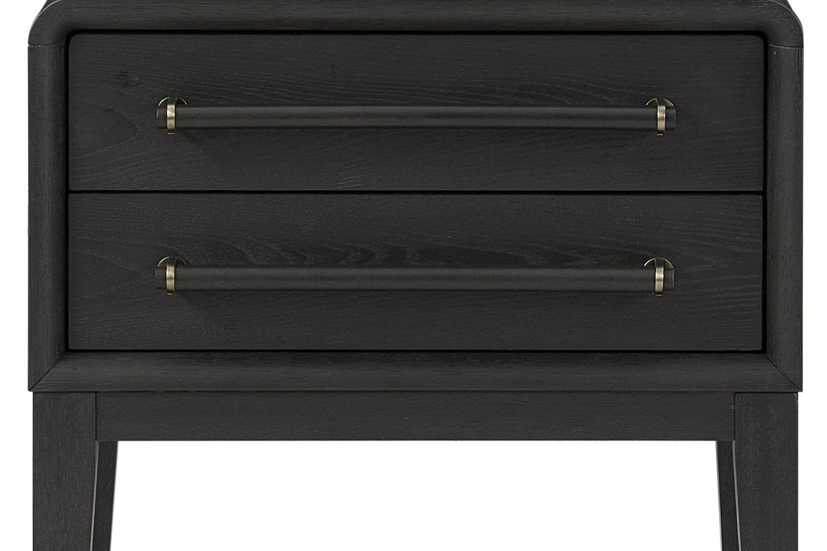 Small Nightstand - Peppercorn Finish | Solid Wood MDF