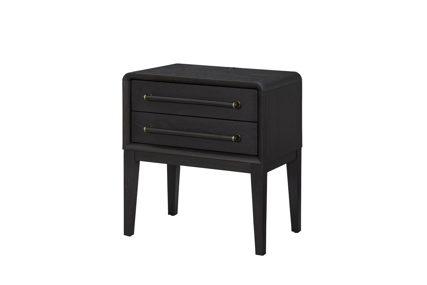 Small Nightstand - Peppercorn Finish | Solid Wood MDF