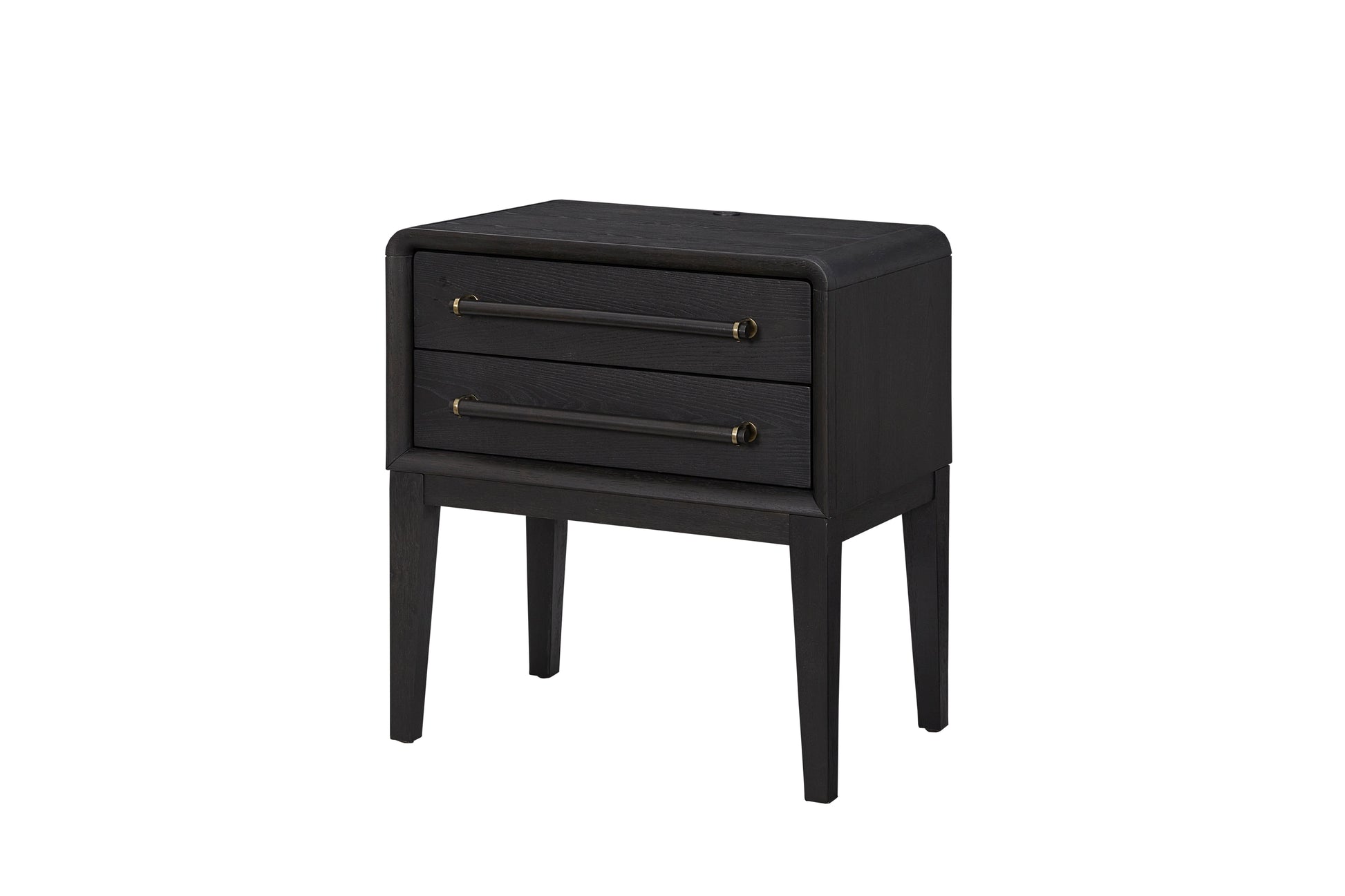Small Nightstand - Peppercorn Finish | Solid Wood MDF