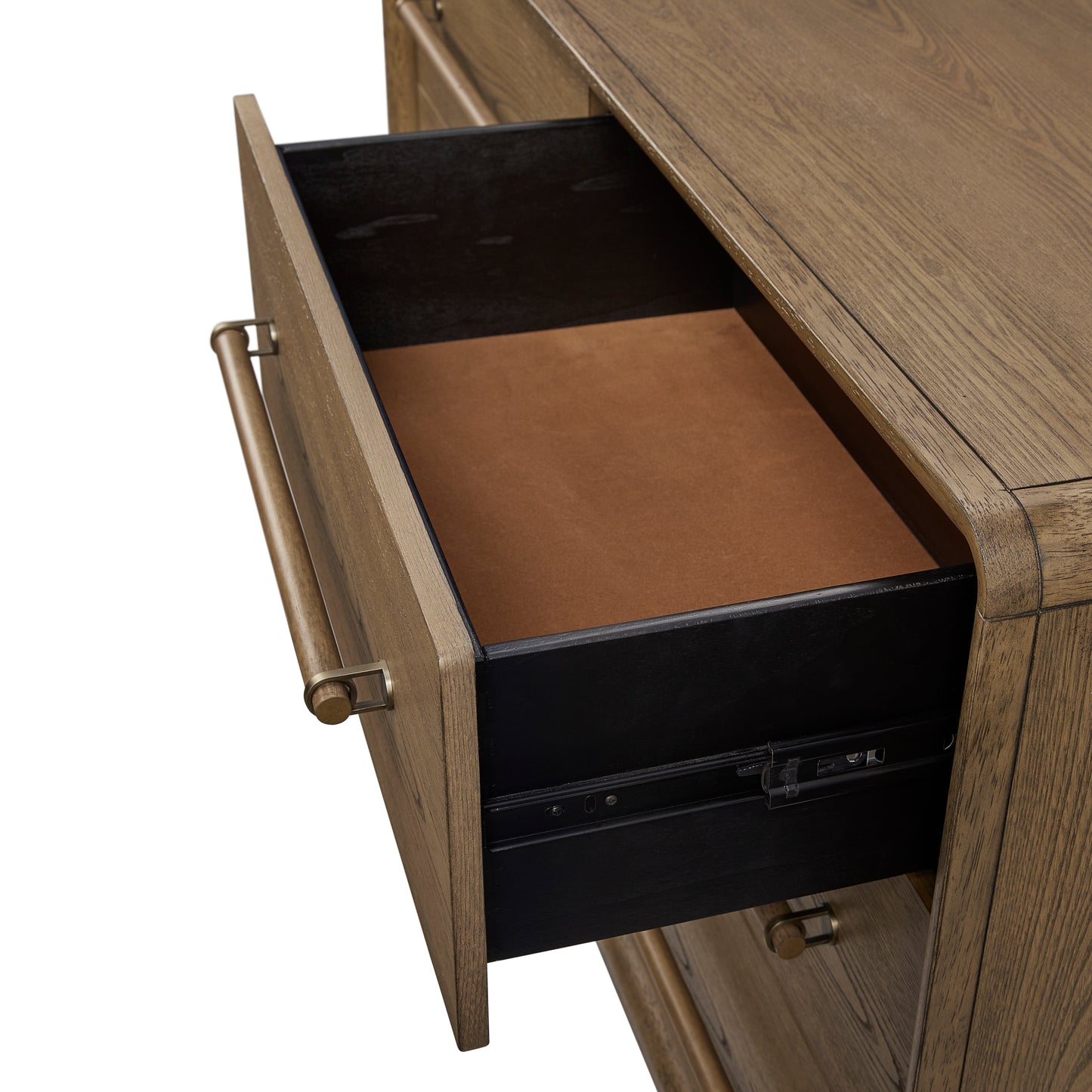 Small Dresser - Latte: Solid Wood & MDF Storage for Bedroom