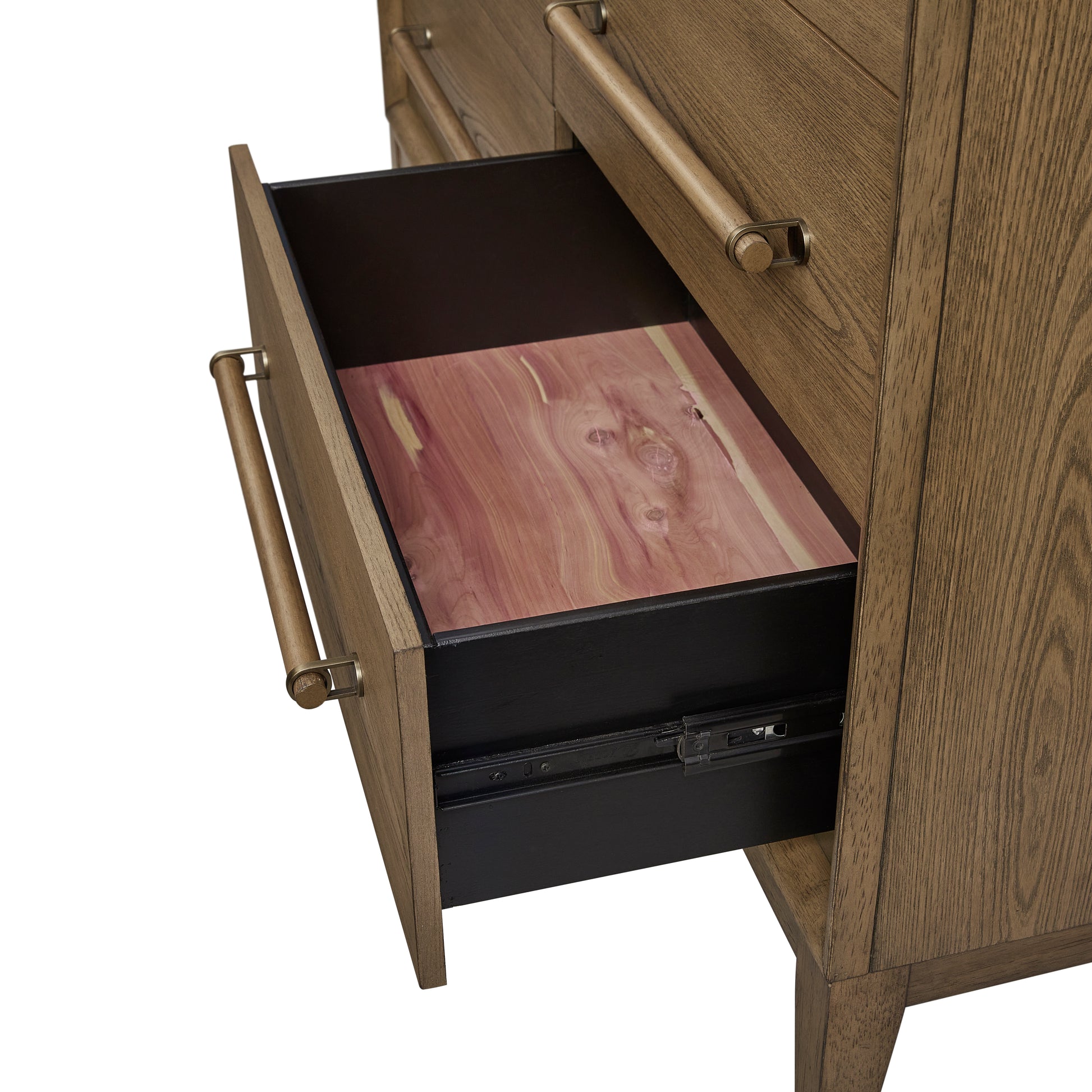 Small Dresser - Latte: Solid Wood & MDF Storage for Bedroom
