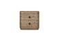 Large 2-Drawer Nightstand in English Knotty Oak